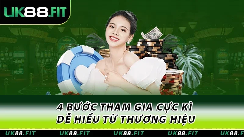 4 bước tham gia cực kì dễ hiểu từ thương hiệu 4 bước tham gia cực kì dễ hiểu từ thương hiệu