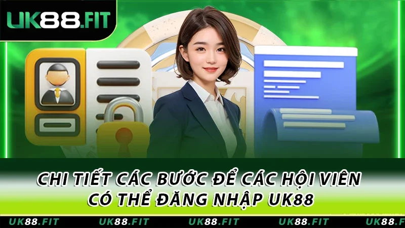 Chi tiết các bước để các hội viên có thể đăng nhập UK88 Chi tiết các bước để các hội viên có thể đăng nhập UK88