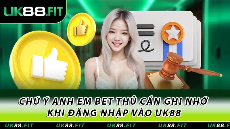 Chú ý anh em bet thủ cần ghi nhớ khi đăng nhập vào UK88 Chú ý anh em bet thủ cần ghi nhớ khi đăng nhập vào UK88