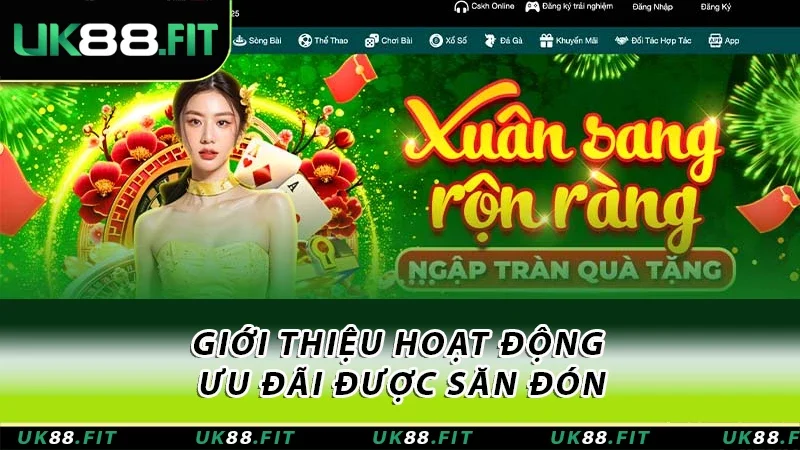 Giới thiệu hoạt động ưu đãi được săn đón Giới thiệu hoạt động ưu đãi được săn đón