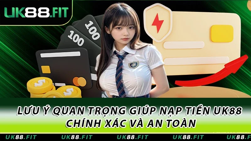 Lưu ý quan trọng giúp nạp tiền UK88 chính xác và an toàn Lưu ý quan trọng giúp nạp tiền UK88 chính xác và an toàn