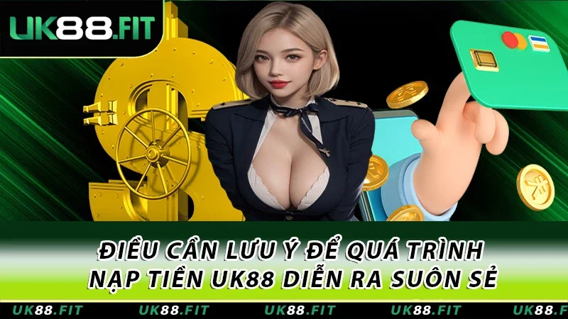 Điều kiện cần chú ý để quá trình nạp tiền UK88 diễn ra suôn sẻ Điều kiện cần chú ý để quá trình nạp tiền UK88 diễn ra suôn sẻ