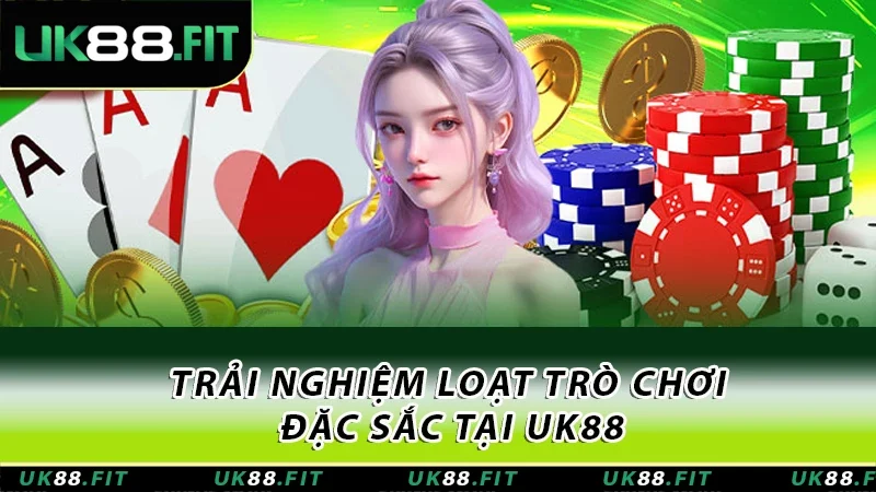 Trải nghiệm loạt trò chơi đặc sắc tại UK88 Trải nghiệm loạt trò chơi đặc sắc tại UK88